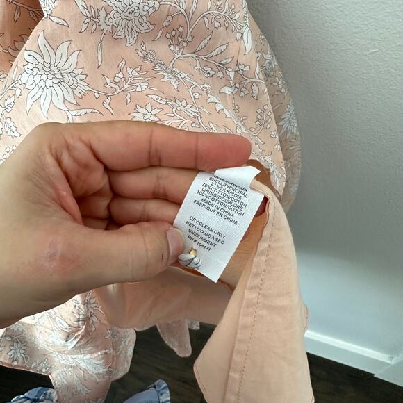 Ulla Johnson Open Back Floral Midi Dress Wilda Pink - Picture 11 of 11